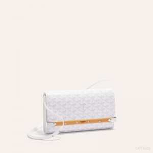 Goyard Monte-Carlo PM Clutch White | YZXW2012