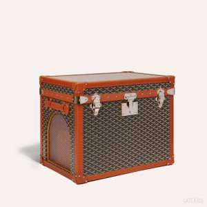 Goyard NICHE TRUNK Black / Brown | ZYBB7789