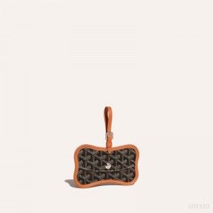 Goyard Os Grey Dog pocket Black / Brown | HULL5768