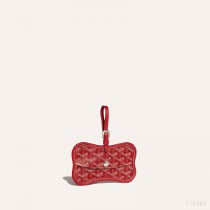 Goyard Os Grey Dog pocket Red | HVUZ9480