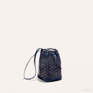 Goyard PETIT FLOT BUCKET BAG Navy Blue | VSJY0315