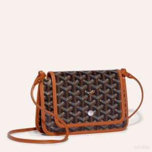 Goyard PLUMET POCKET WALLET Black / Brown | KSKV4643