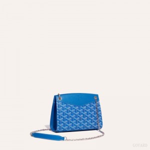 Goyard Rouette Structuré Mini Bag Blue | QVJY6083