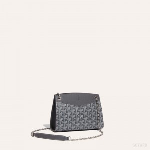 Goyard Rouette Structuré Mini Bag Grey | QHSP4176