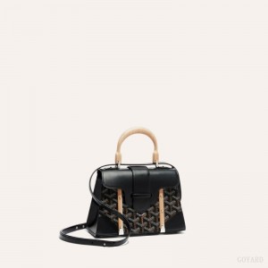 Goyard SAÏGON STRUCTURE MINI BAG Black | AQEW9069