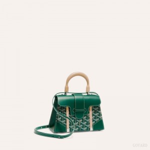 Goyard SAÏGON STRUCTURE MINI BAG Green | HNKI4259