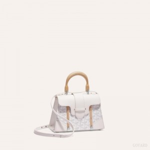 Goyard SAÏGON STRUCTURE MINI BAG White | YCZN7927