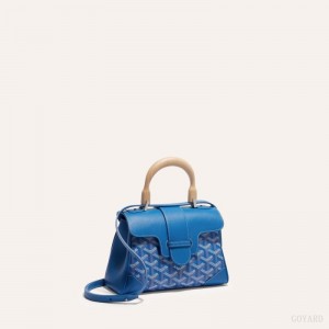 Goyard SAIGON SOUPLE MINI BAG Blue | YRFG9439