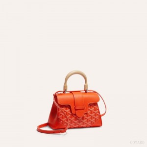 Goyard SAIGON SOUPLE MINI BAG Orange | FZFY8403