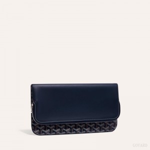 Goyard SAINTE-MARIE CLUTCH Navy Blue | YCVG5890