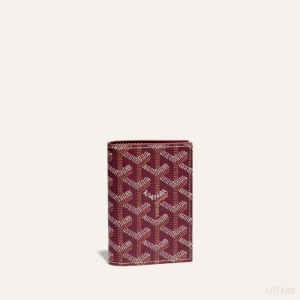 Goyard SAINT-MARC CARD WALLET Burgundy | XZBA0242