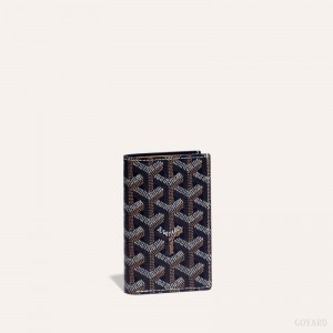 Goyard SAINT-PIERRE CARD WALLET Navy Blue | FWSW7277