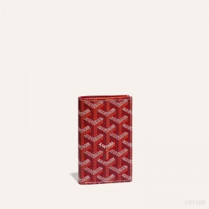 Goyard SAINT-PIERRE CARD WALLET Red | QDAP7142