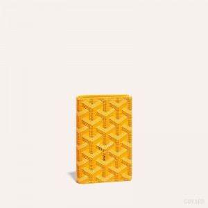 Goyard SAINT-PIERRE CARD WALLET Yellow | PYRQ7989