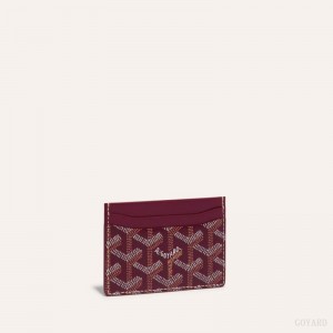 Goyard SAINT-SULPICE CARD WALLET Burgundy | GKJV3972