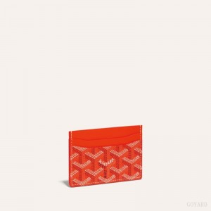 Goyard SAINT-SULPICE CARD WALLET Orange | OGCE3071