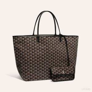 Goyard SAINT LOUIS GM BAG Black | BRUH1809