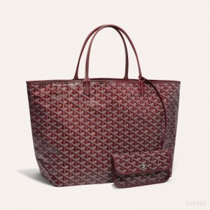 Goyard SAINT LOUIS GM BAG Burgundy | SXXM0113