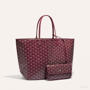 Goyard SAINT LOUIS PM BAG Burgundy | PRMI3918