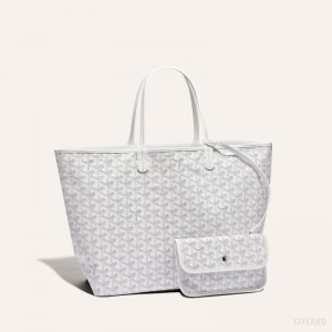 Goyard SAINT LOUIS PM BAG White | YXQW2715