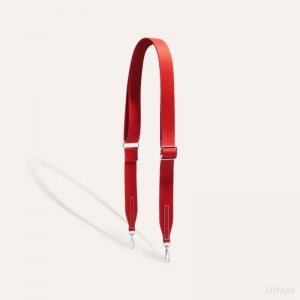 Goyard SANGLE PM STRAP Red | RFSX9011