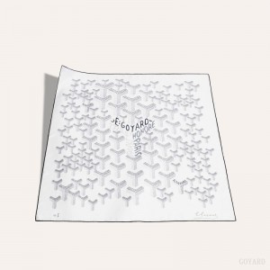 Goyard SCARF N°1 White | OZOO7836