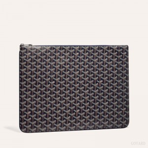 Goyard SENAT GM DOCUMENT CASE Navy Blue | BHUI5463