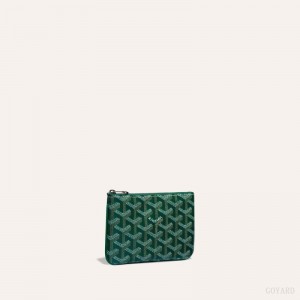 Goyard SÉNAT MINI WALLET Green | XSQX5444