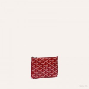 Goyard SÉNAT MINI WALLET Red | ZFZN9918