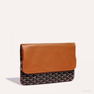 Goyard Sainte-Marie GM Clutch Black / Brown | AWOE2333