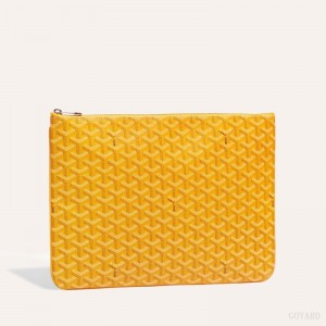 Goyard Sénat MGM Pouch Yellow | TKYL9315