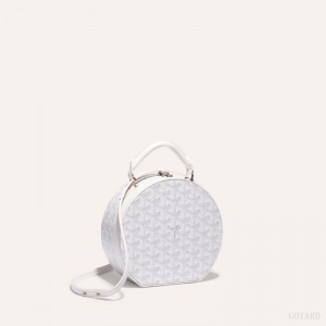 Goyard THE ALTO HATBOX TRUNK BAG White | GLOE3673