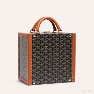 Goyard TRAVEL BOWL Black / Brown | NOBR5469