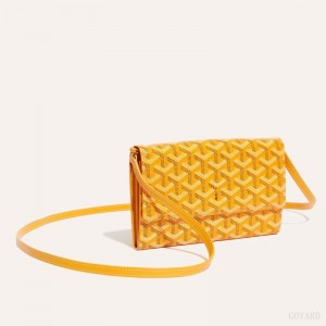 Goyard Varenne Continental Wallet Yellow | VOYJ8695