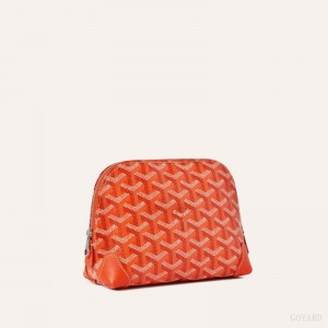 Goyard Vendôme Cosmetic Pouch Orange | WVDY4410