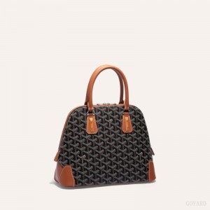 Goyard Vendôme PM Bag Black / Brown | DKSS2384