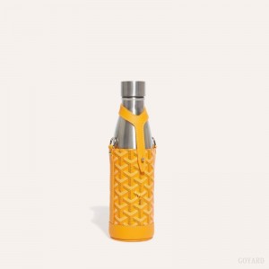 Goyard Yonne MM Case & Flask Yellow | FFWG5270