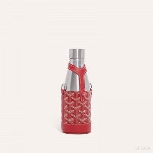 Goyard Yonne PM Case & Flask Red | LCUJ5552