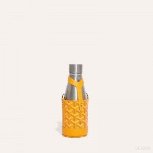 Goyard Yonne PM Case & Flask Yellow | EXPL7504