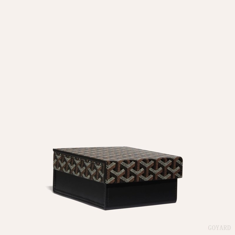 Goyard 4 WATCH CASE Black | BRTY2285