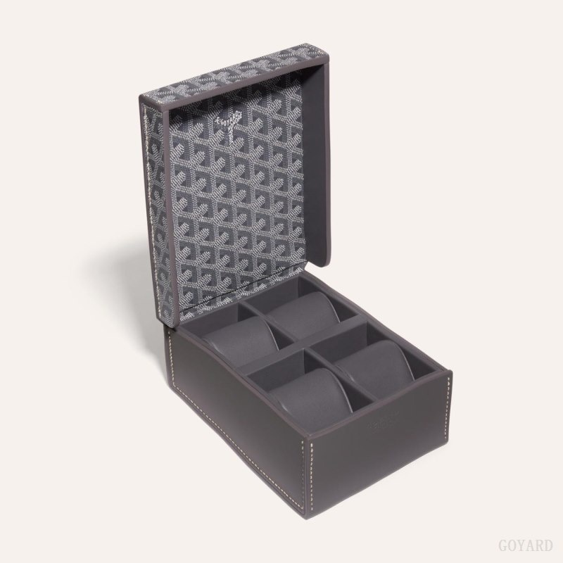 Goyard 4 WATCH CASE Grey | DDZD4194