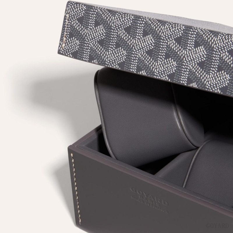 Goyard 4 WATCH CASE Grey | DDZD4194