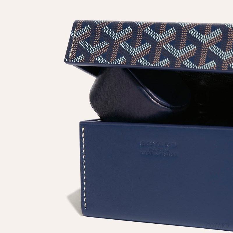 Goyard 4 WATCH CASE Navy Blue | ARFA9013