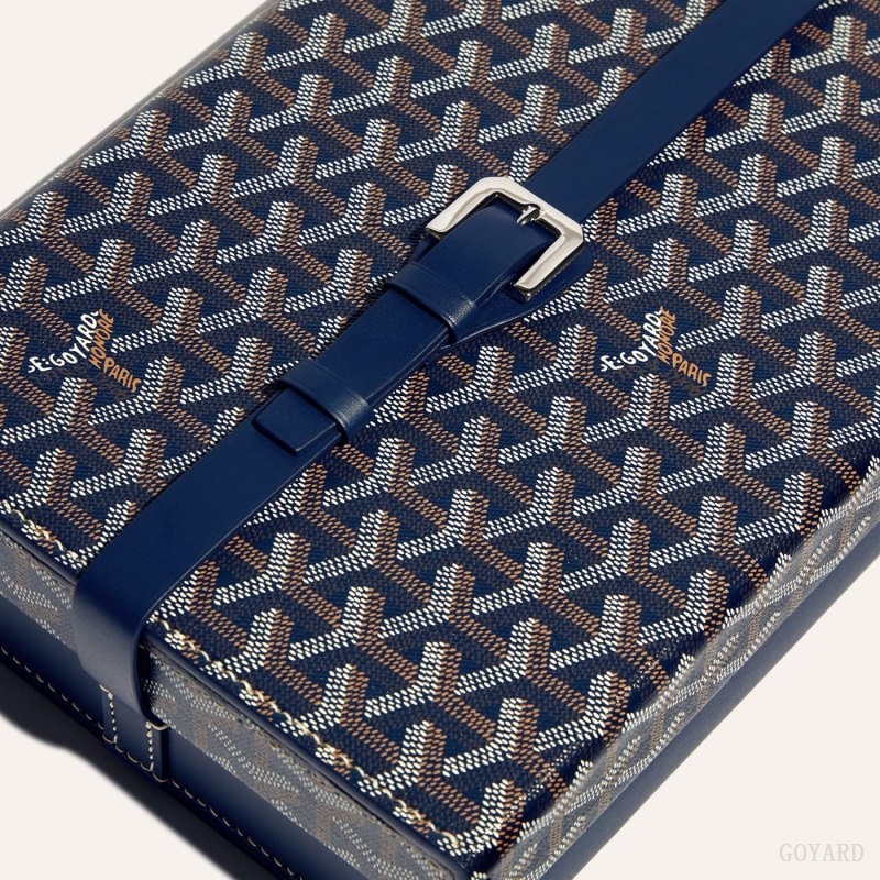 Goyard 8 WATCH CASE Navy Blue | ZBCE4936