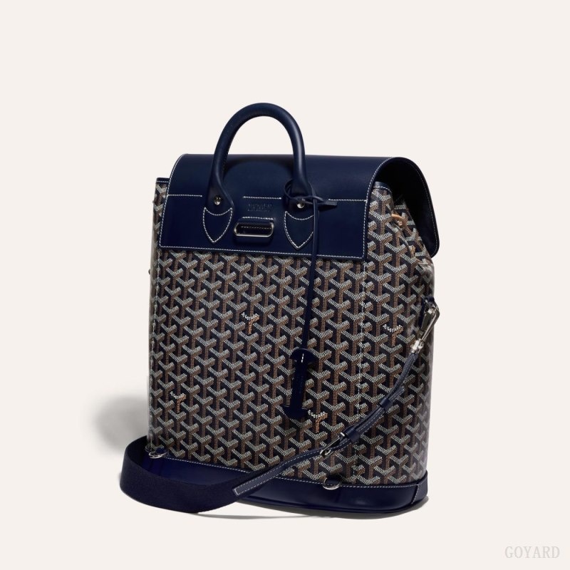 Goyard ALPIN MM BACKPACK Navy Blue | FYEE3807