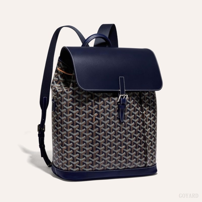 Goyard ALPIN MM BACKPACK Navy Blue | FYEE3807