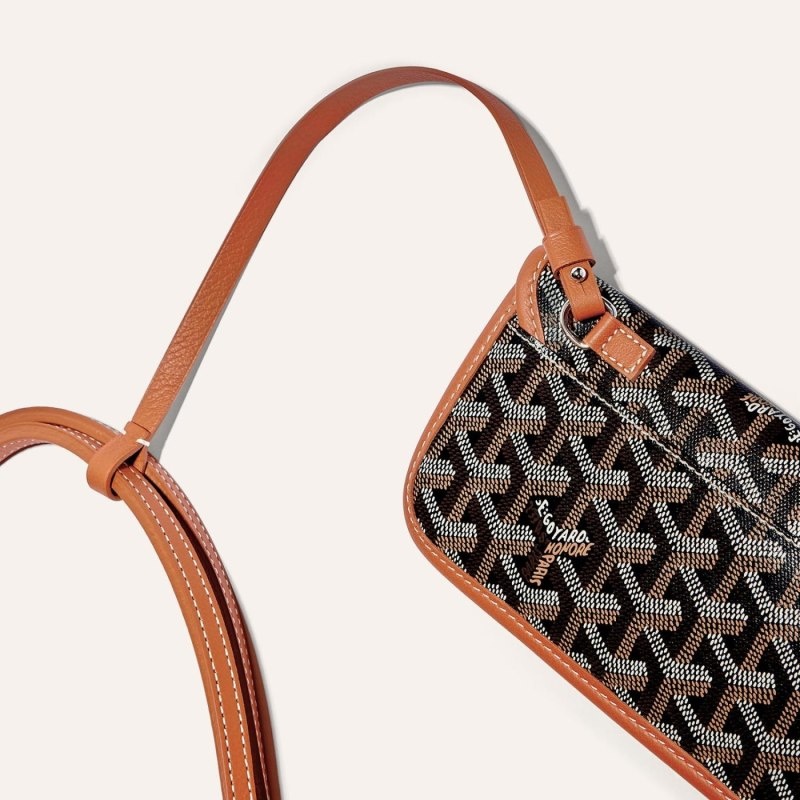 Goyard ANJOU GM BAG Black / Brown | GINO7847