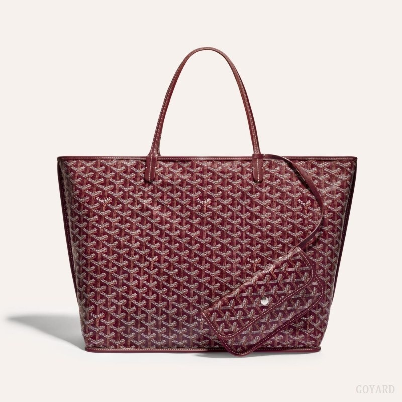 Goyard ANJOU GM BAG Burgundy | EHCC1183