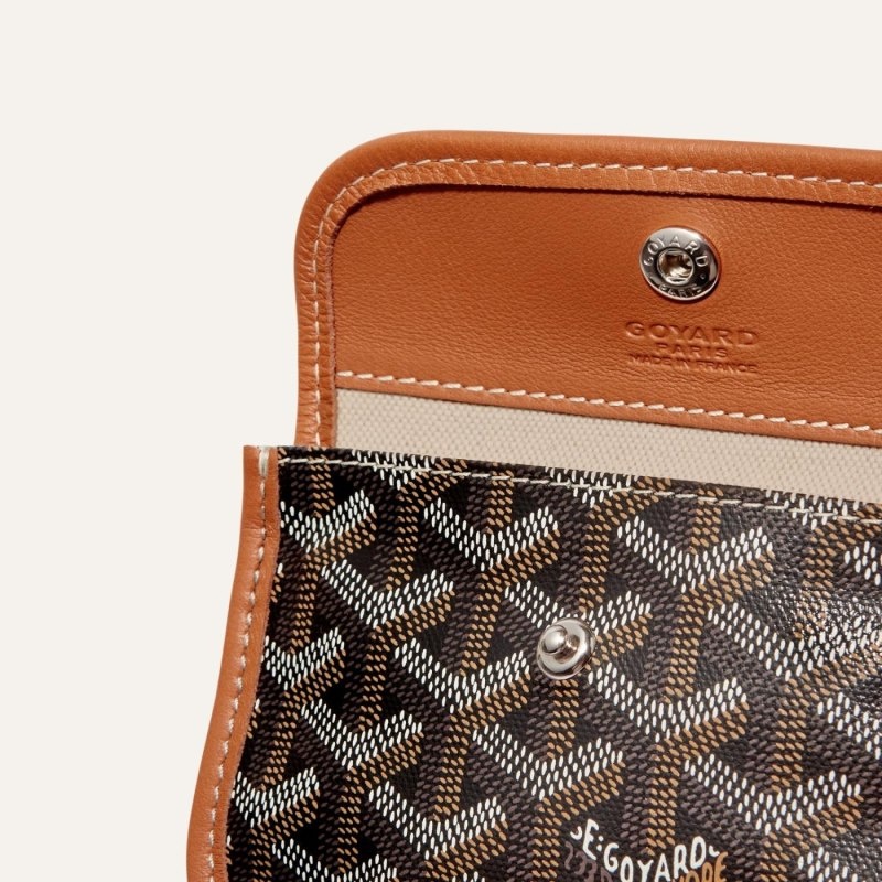 Goyard ANJOU MINI BAG Black / Brown | DCZQ3511