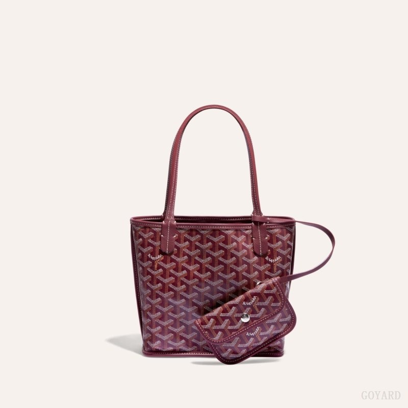 Goyard ANJOU MINI BAG Burgundy | SFMN2199